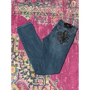 Miss Me JP60485 Skinny Denim Jeans Size 30